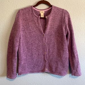 L.L. Bean button down cardigan
